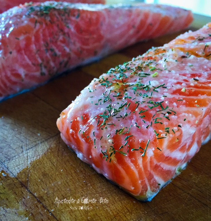 Salmón saludable, un pescado con gran cantidad de buenos nutrientes